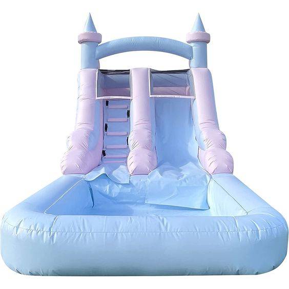 Inflatable Giant Pastel Water Slide Water Playground Water Park Mega ...