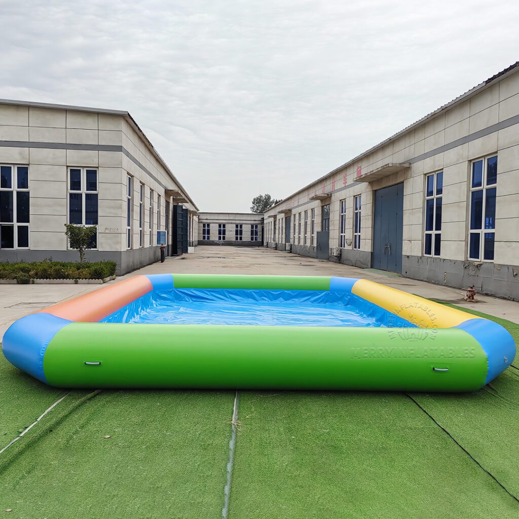 Nafukovací bazén Prenosný bazén Rainbow Water Pool thumbnail 3