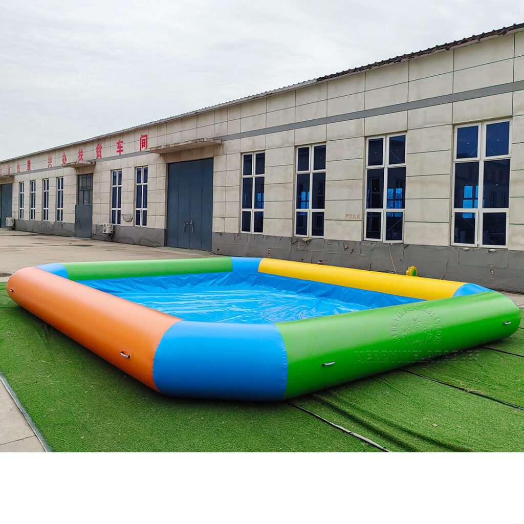 Nafukovací bazén Prenosný bazén Rainbow Water Pool thumbnail 4