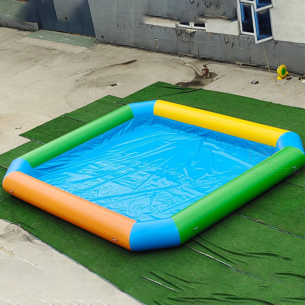 Nafukovací bazén Prenosný bazén Rainbow Water Pool thumbnail 5