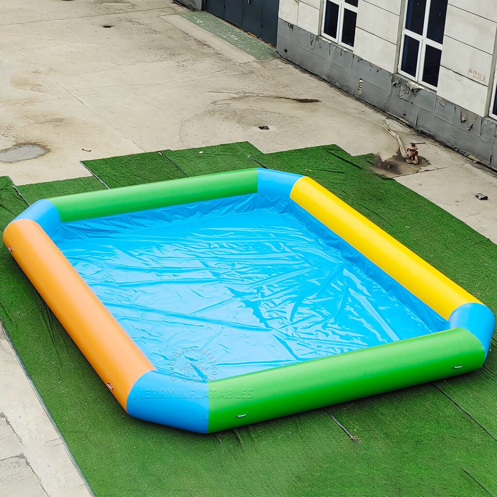 Nafukovací bazén Prenosný bazén Rainbow Water Pool thumbnail 2