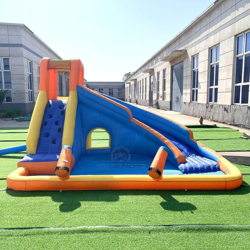 Mini tobogán oxford šmýkačka prenosný bazén šmykľavka záhradný bazén pre deti thumbnail 3