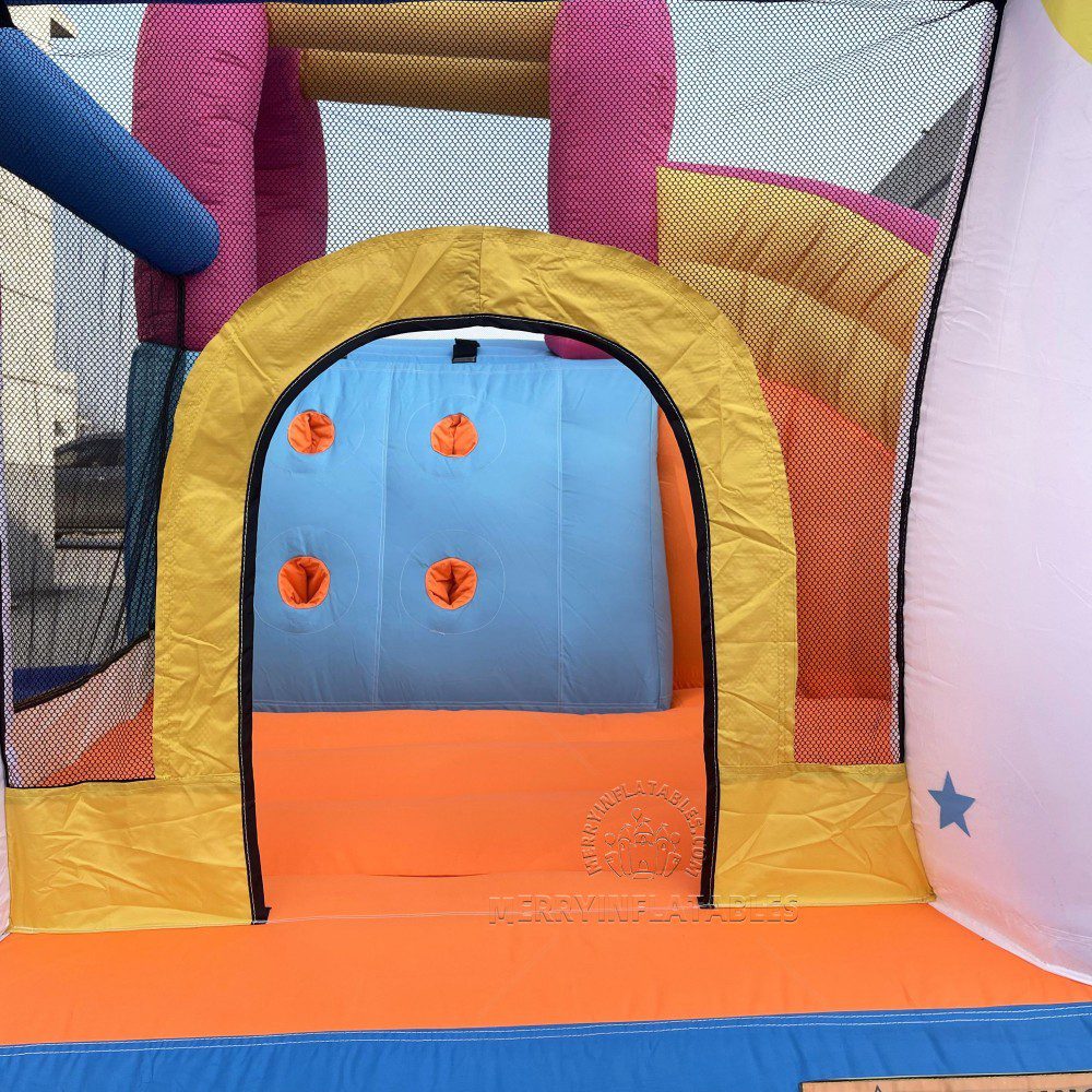 Mini jednorožec Vodná šmykľavka prenosné vodné ihrisko v bazéne thumbnail 10