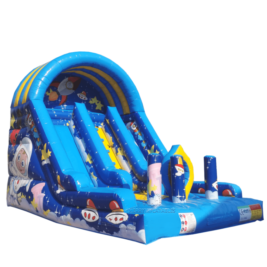 Nafukovacie vesmírne ovečky Téma Šmýkačka Funcity juegos nafukovacie člny Castillo tobogány gonflable