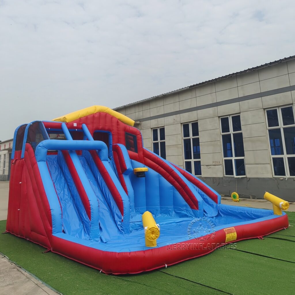 Dvojprúdový tobogán Backyards Water Pool Splash with Water Spray thumbnail 3