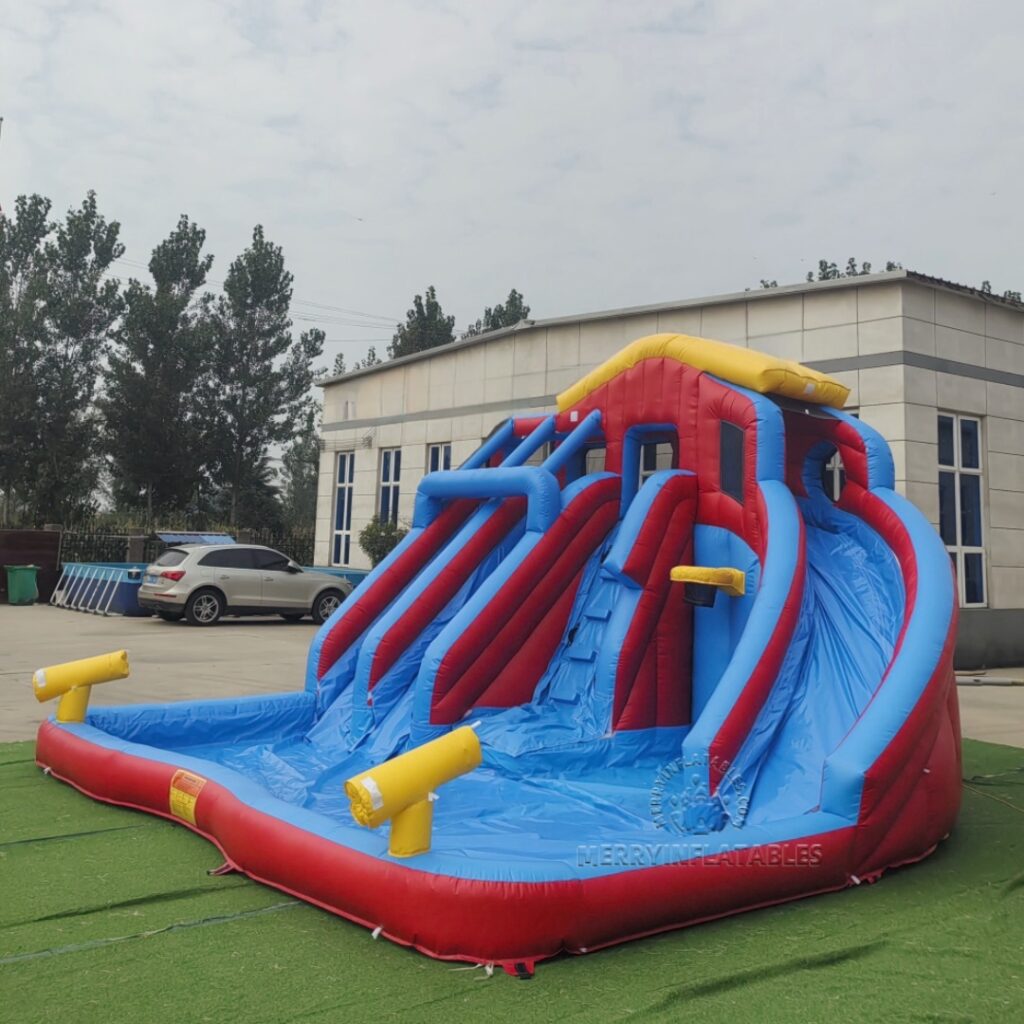 Dvojprúdový tobogán Backyards Water Pool Splash with Water Spray thumbnail 4