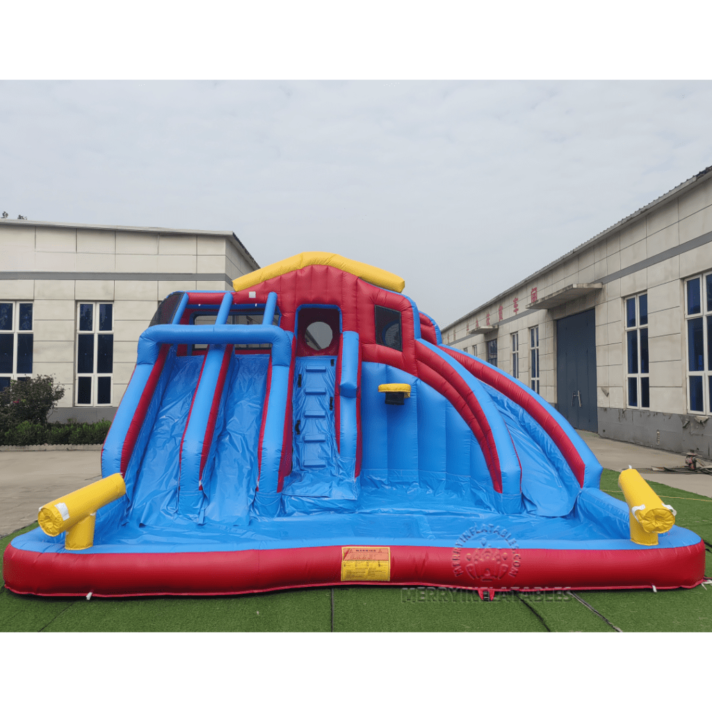 Dvojprúdový tobogán Backyards Water Pool Splash with Water Spray thumbnail 2