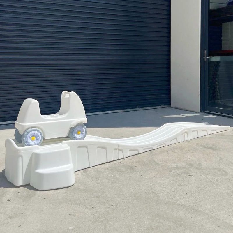 Plastová detská horská dráha do auta Ups and Downs PE materiál pre zábavný park thumbnail 2