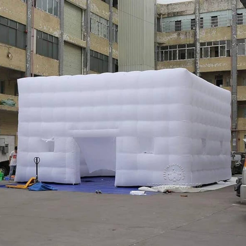 LED svetlo Prenosné stany na nočný klub Disco Party Nafukovací stan thumbnail 7