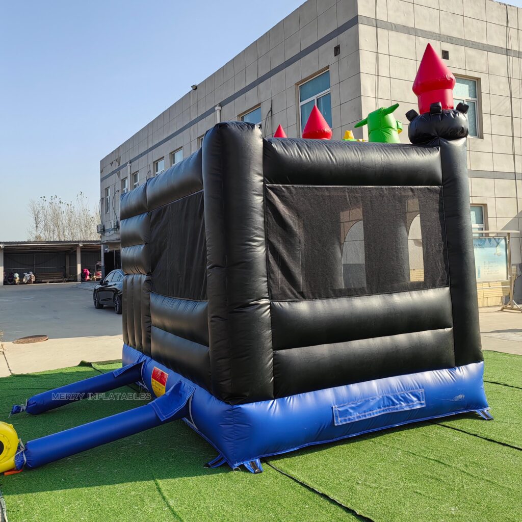 Halloween Haunted House Skákací domček Nafukovacia šmykľavka Kombinovaná šmykľavka Ihrisko thumbnail 3