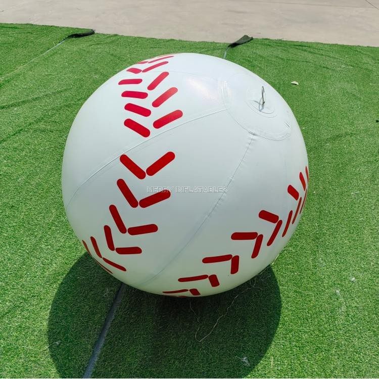 Nafukovacie športové lopty bejzbalky lesklé lopty Ozdobné lopty dvojvrstvové #2 thumbnail 3