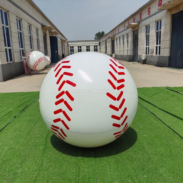 Nafukovacie športové lopty bejzbalky lesklé lopty Ozdobné lopty dvojvrstvové #2 thumbnail 7
