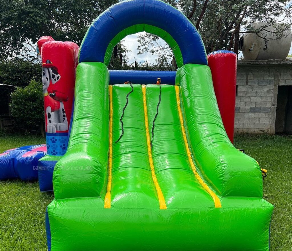 Paw Patrol deti Skákací hrad kombi šmýkačka gonflable château juegos nafukovacie člny thumbnail 5