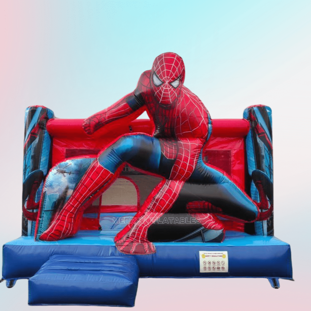 Kreslený Spiderman Skákací domček Skákací domček pre deti Skákací hrad