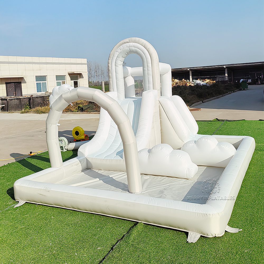 White Cloud Splash bazén mini tobogán s bazénom Mini water pool vodné ihrisko thumbnail 2