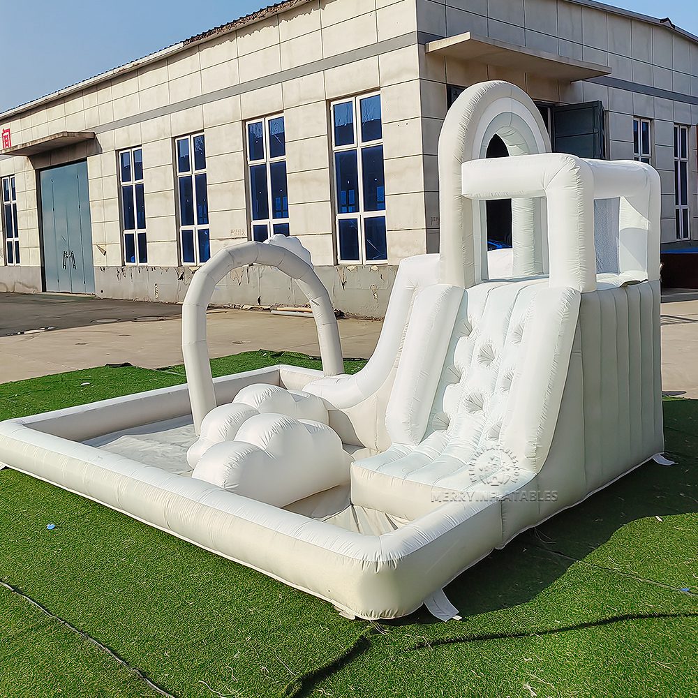 White Cloud Splash bazén mini tobogán s bazénom Mini water pool vodné ihrisko thumbnail 4