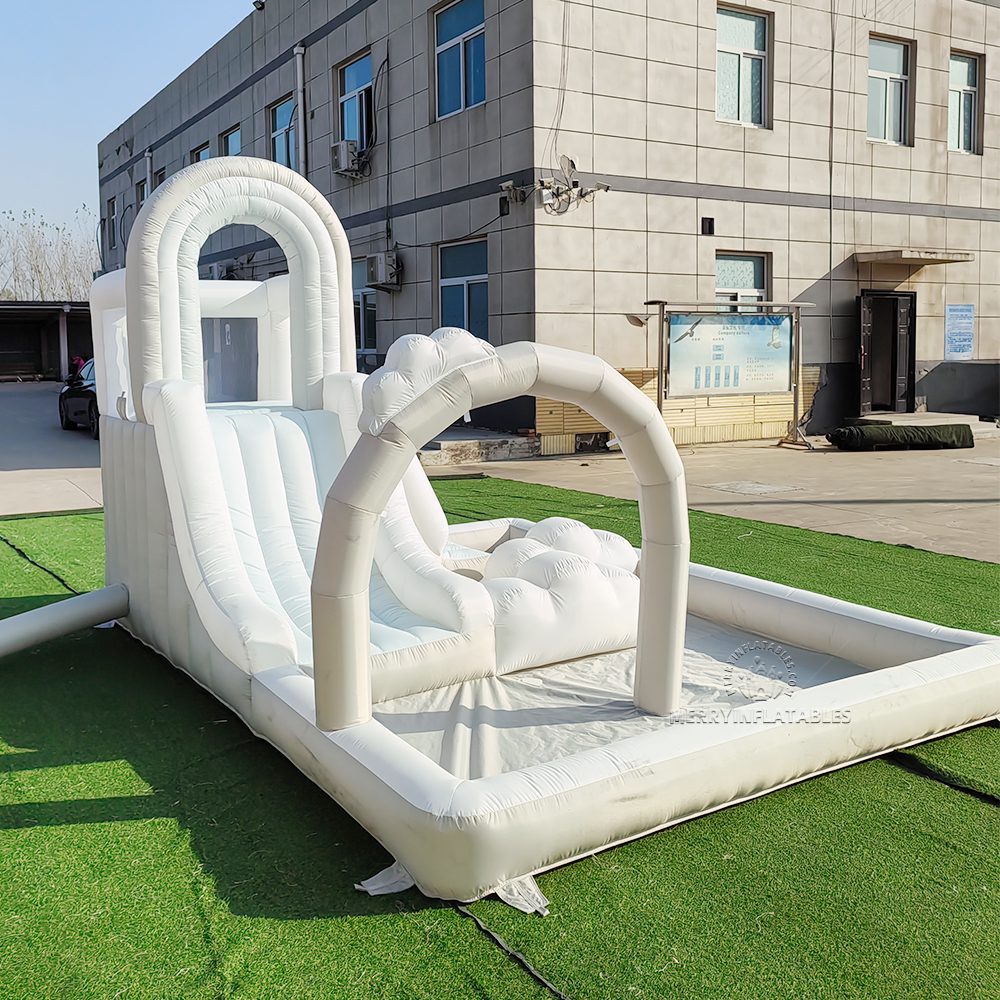 White Cloud Splash bazén mini tobogán s bazénom Mini water pool vodné ihrisko thumbnail 3