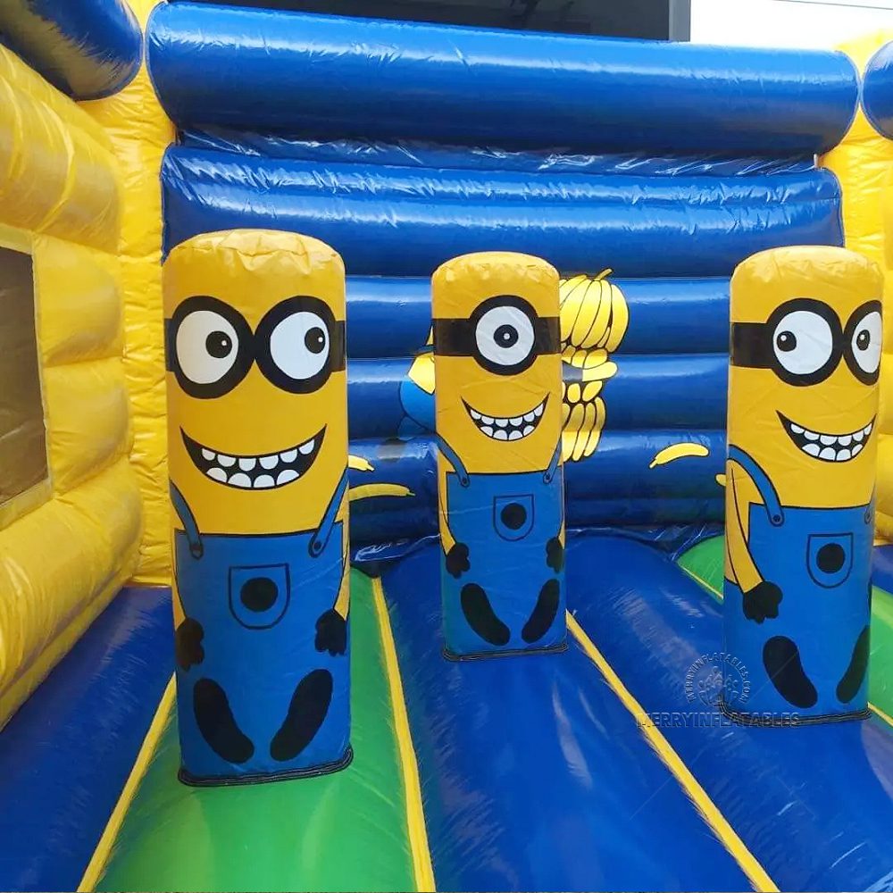 Prisluhovači Cartoon zábavný park ihrisko Skákací domček skákací hrad juegos gonflables thumbnail 3