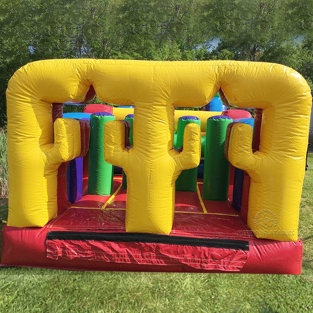 Delux Rainbow Multiplayer prekážka Challenge Hry nafukovacie Hry Juegos thumbnail 2