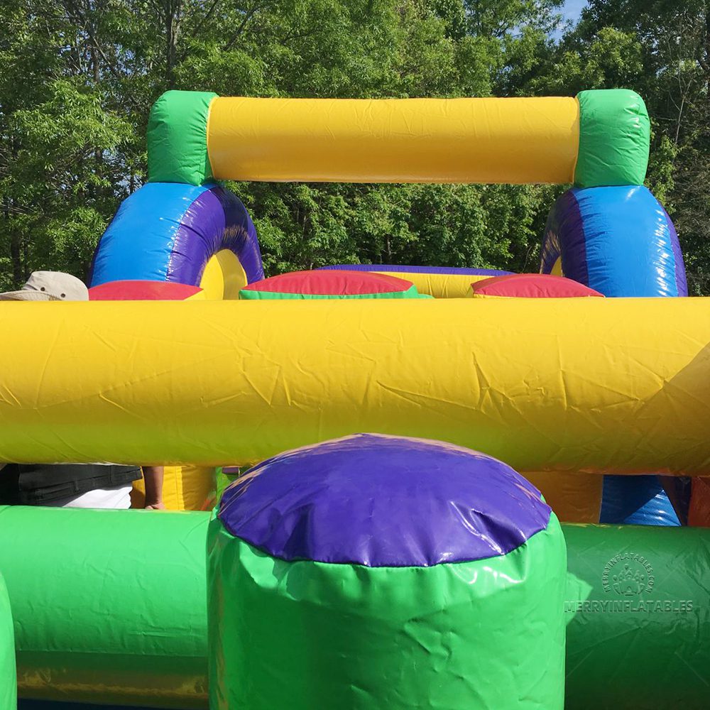 Delux Rainbow Multiplayer prekážka Challenge Hry nafukovacie Hry Juegos thumbnail 3