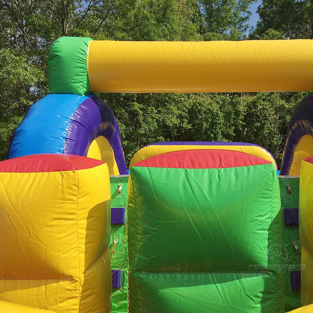 Delux Rainbow Multiplayer prekážka Challenge Hry nafukovacie Hry Juegos thumbnail 4