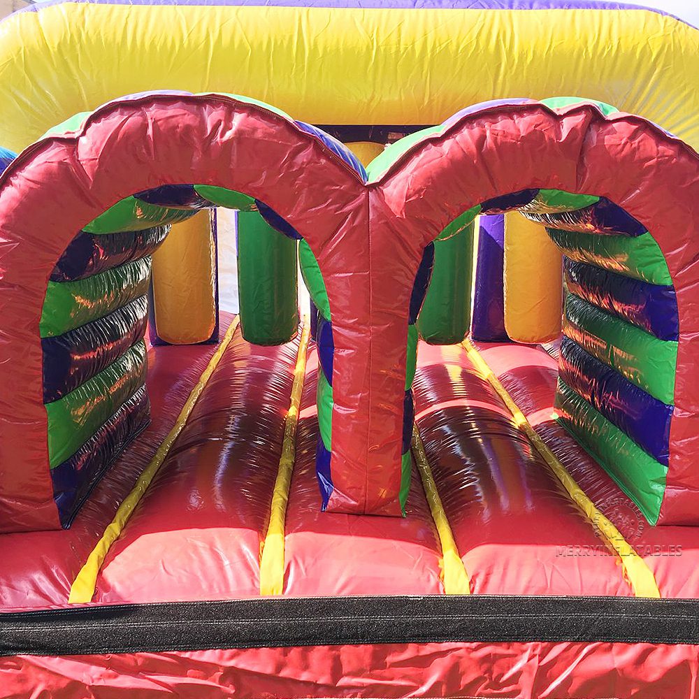 Delux Rainbow Multiplayer prekážka Challenge Hry nafukovacie Hry Juegos thumbnail 6