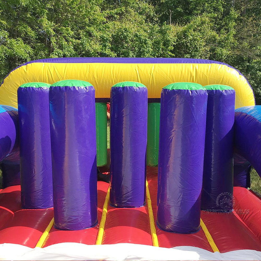 Delux Rainbow Multiplayer prekážka Challenge Hry nafukovacie Hry Juegos thumbnail 7