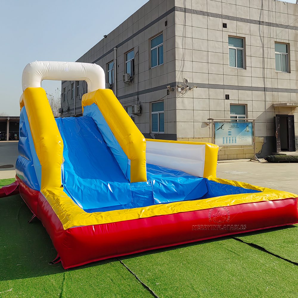 Mini šmýkačka do bazéna bazénová šmykľavka vodné ihrisko šmykľavka na dvore thumbnail 2