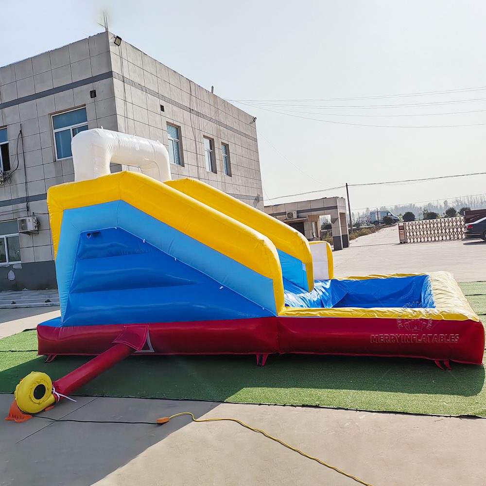 Mini šmýkačka do bazéna bazénová šmykľavka vodné ihrisko šmykľavka na dvore thumbnail 3