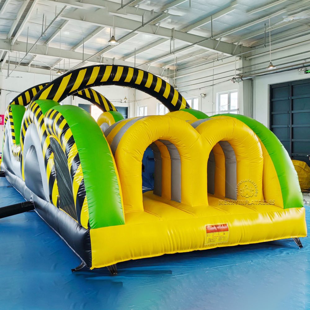 Giant Prekážková dráha nafukovacie hry závod Challenge Juegos nafukovacie interaktívne hry thumbnail 5