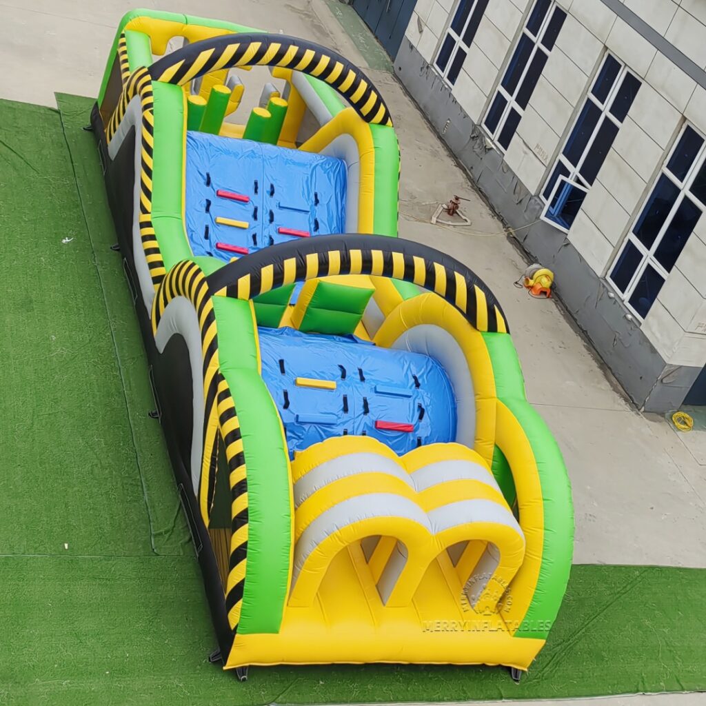 Giant Prekážková dráha nafukovacie hry závod Challenge Juegos nafukovacie interaktívne hry