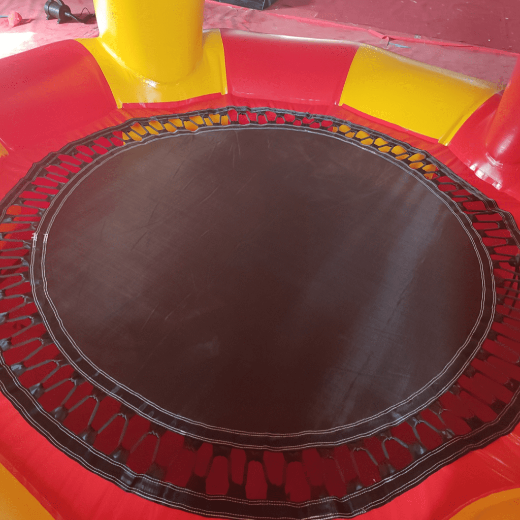 Nafukovacie nafukovacie hry Bungee jumping pre dospelých Detská nafukovacia bungee trampolína thumbnail 6