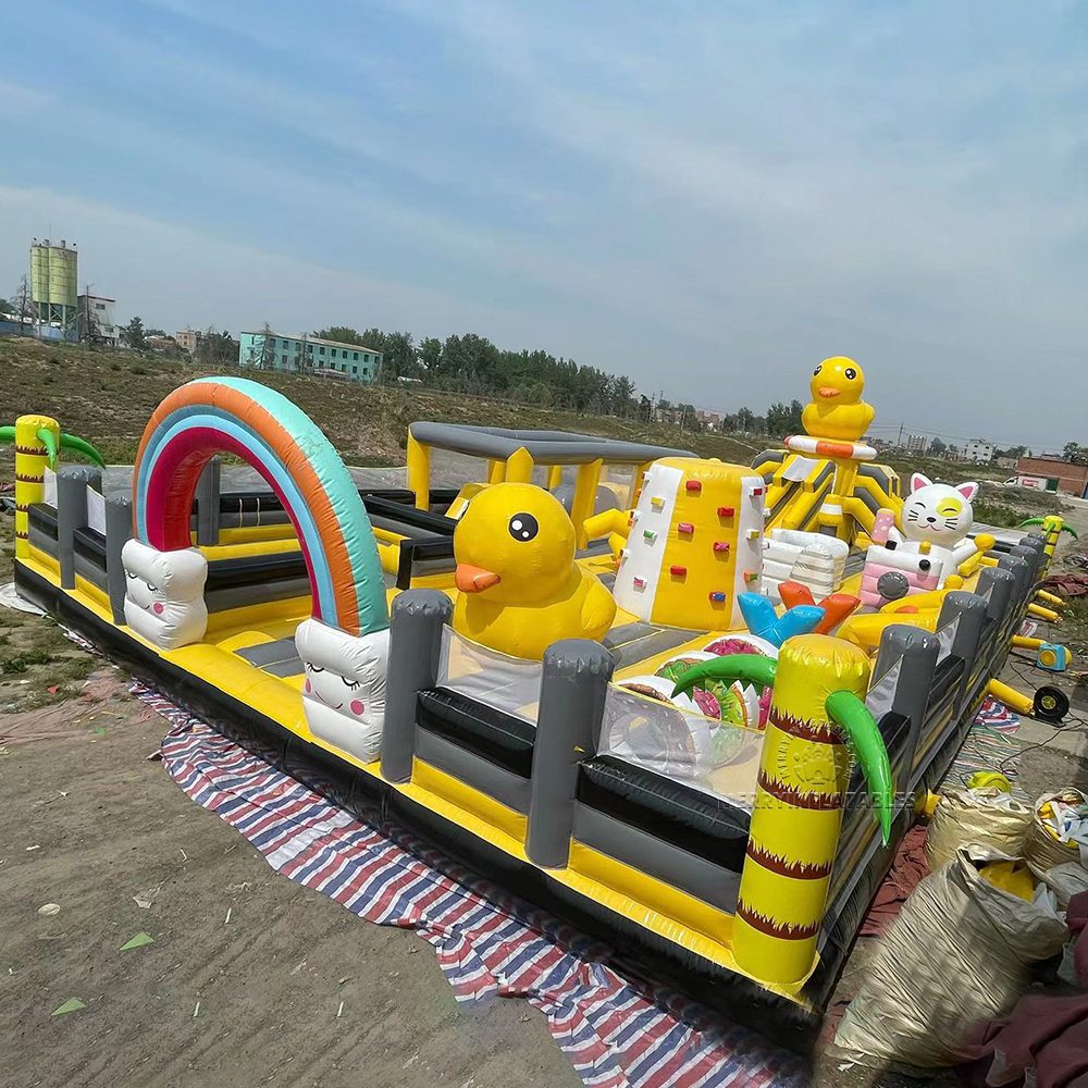 Duck Theme Park Zábavný park Nafukovacie ihrisko Funcity Big bounce Funbox thumbnail 5