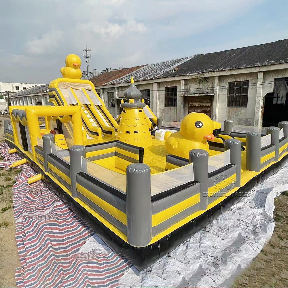 Duck Theme Park Zábavný park Nafukovacie ihrisko Funcity Big bounce Funbox thumbnail 6