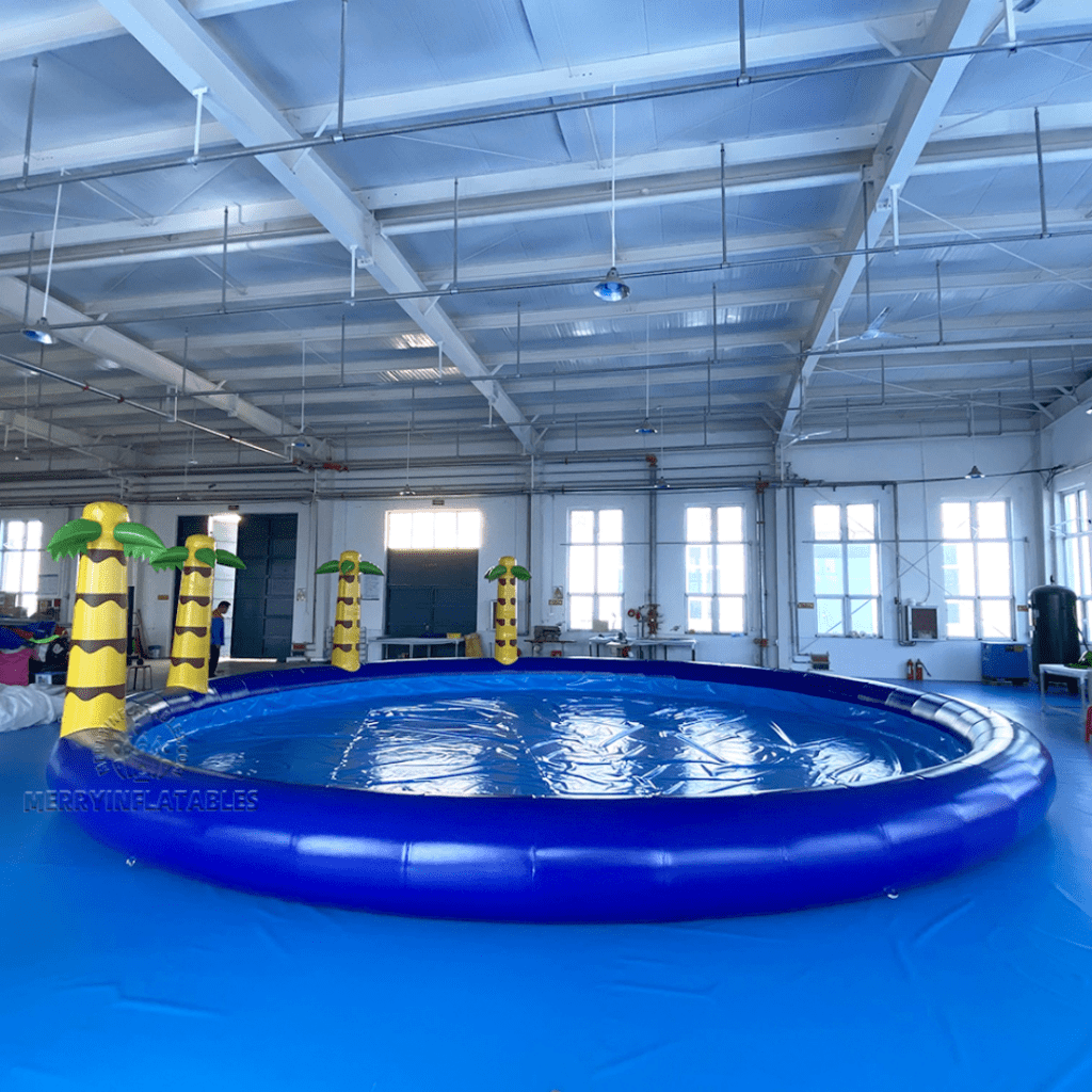 Tropical Plam Tree Swim Tree Swim Tree Pool nafukovací bazén Backyards zorbing Ball Pool