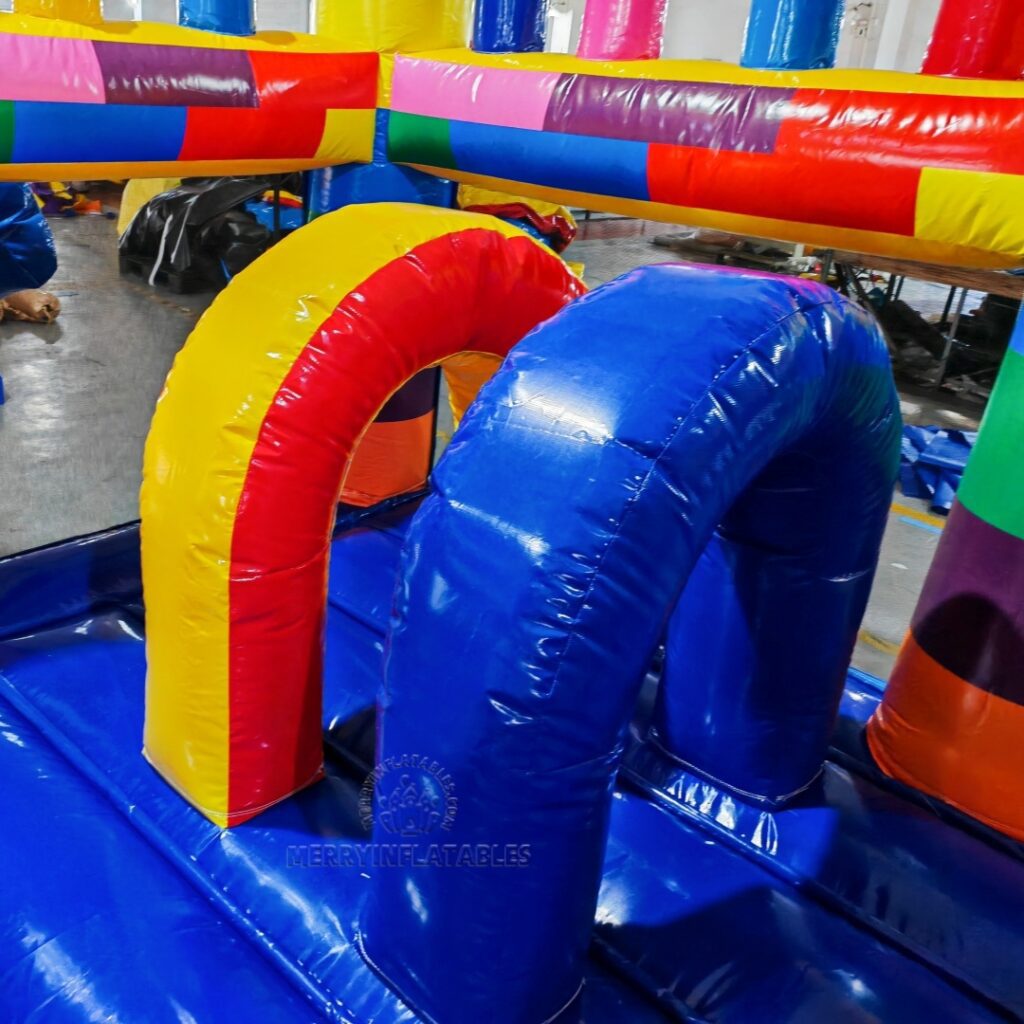 Marvel Legoland Super Hero Bounce House Slide Combo Blokovanie skákacieho hradu Lego thumbnail 6