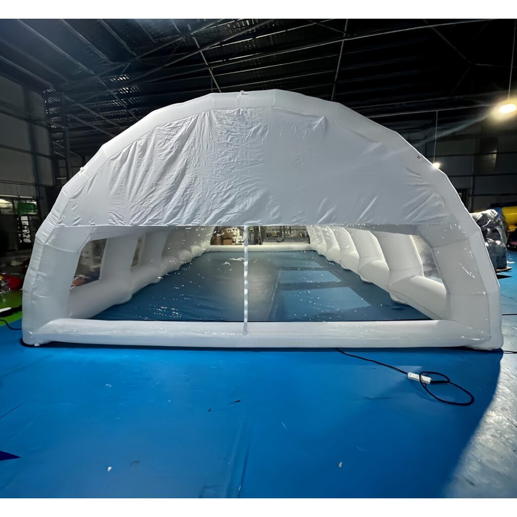 Vonkajší nafukovací stan, športový stan, párty, svadobný stan, kupola, OEM, lietadlo, garáž, hangár, prístrešok thumbnail 3
