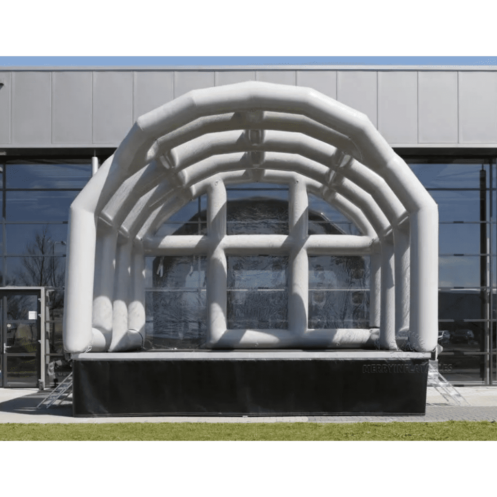 Obrovské veľké pódiové stany Reklama Vzduchotesný nafukovací kryt pódiového stanu na podujatia thumbnail 2