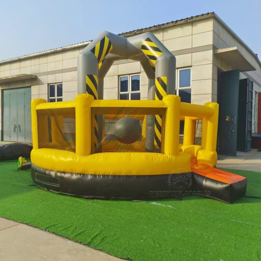 Nafukovacie karnevalové hry búracia guľa Gonflables Juegos Inflables Human Demolition Game thumbnail 2