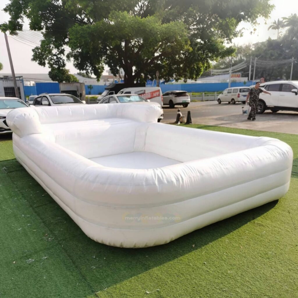 Nová továrenská nafukovacia pohovka s bazénom, oddychová pohovka, bazén, pláž, vzduchotesný vodný hrací bar, bazén s pohovkou thumbnail 3