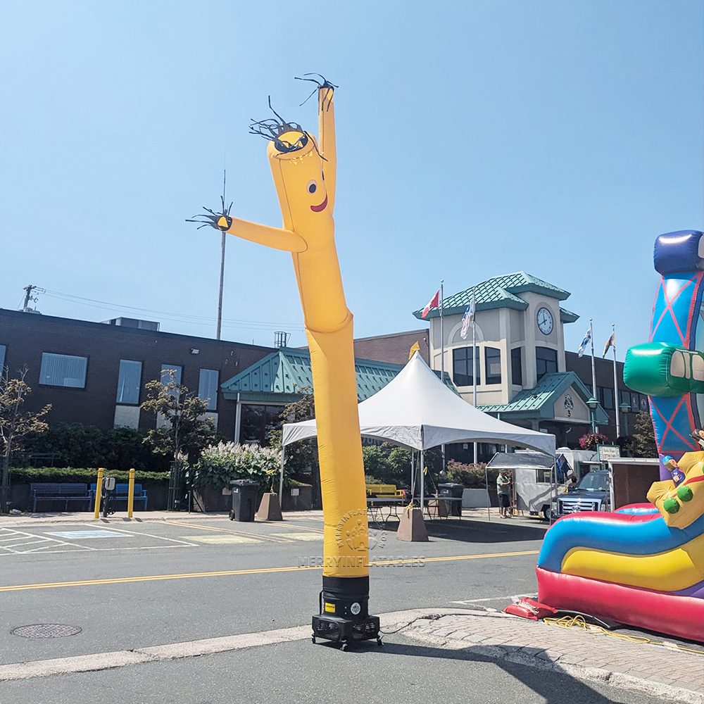 Prispôsobený nafukovací balón Sky Dancer, reklama na vonkajšie zbrane, mávajúci vzduchovým tanečníkom Sky Dancer pre podujatia thumbnail 2