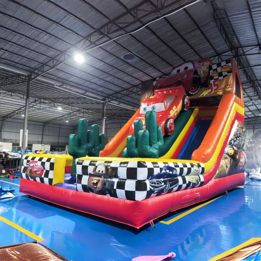car race bounce hosue 22