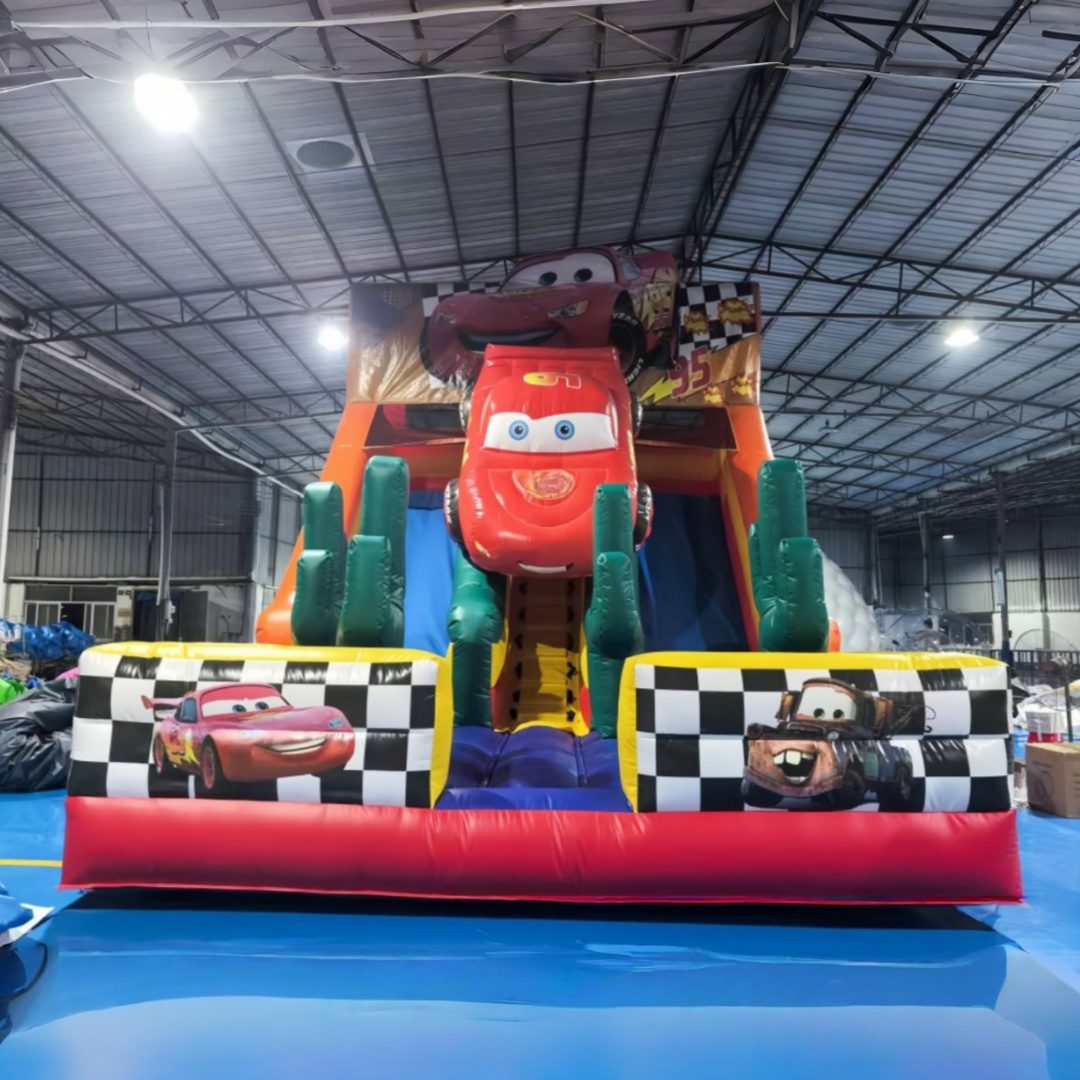 car race bounce hosue 44