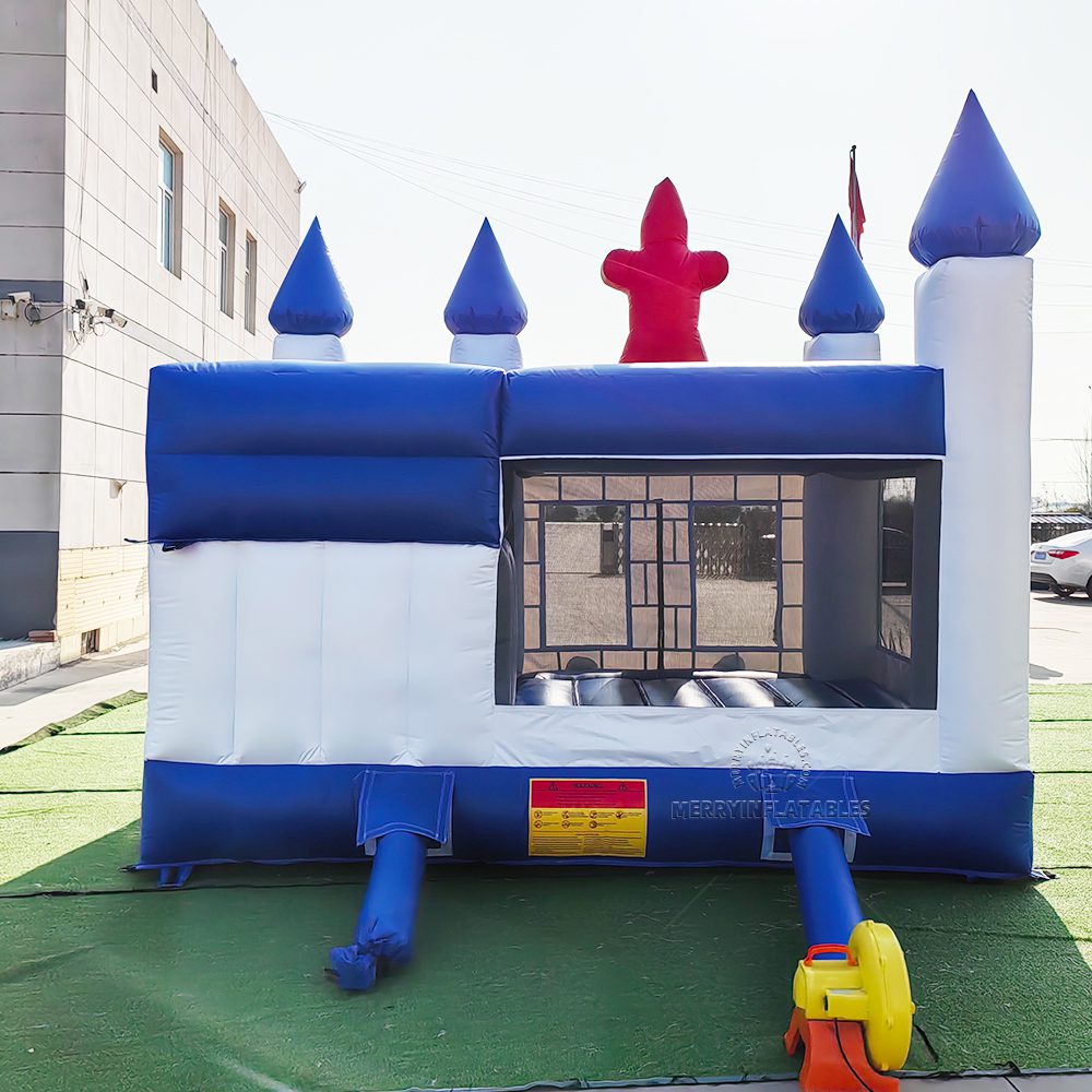 Nafukovací skákací hrad s tekvicou a strašidelným domom na Halloween thumbnail 4