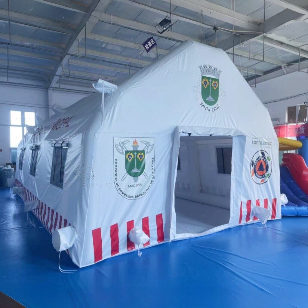 Vonkajší nafukovací stan, športový stan, párty zimný stan, kupola OEM, tenisový nafukovací zdravotnícky stan thumbnail 3