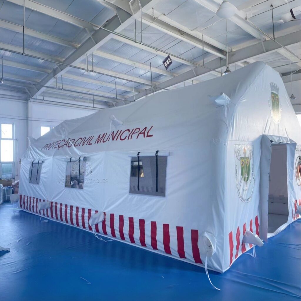 Vonkajší nafukovací stan, športový stan, párty zimný stan, kupola OEM, tenisový nafukovací zdravotnícky stan thumbnail 2