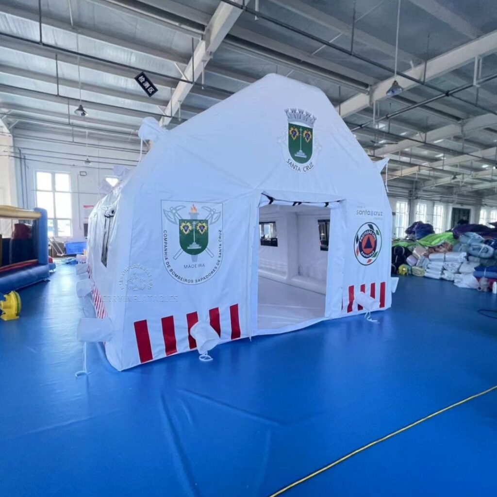 Vonkajší nafukovací stan, športový stan, párty zimný stan, kupola OEM, tenisový nafukovací zdravotnícky stan thumbnail 4