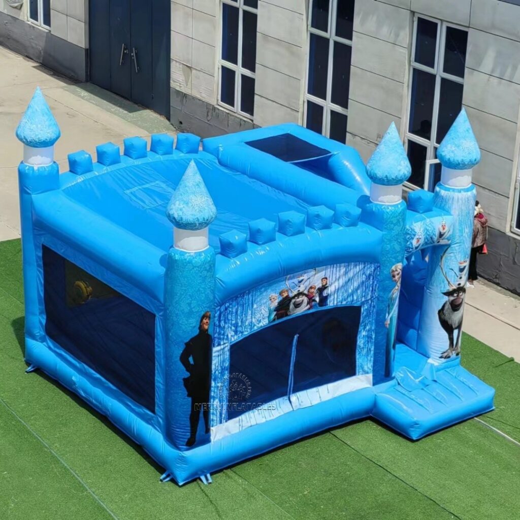 Inflatable Forzen Frozen Cartoon Jumping Castle Bounce House Moonwalker château gonflable ...