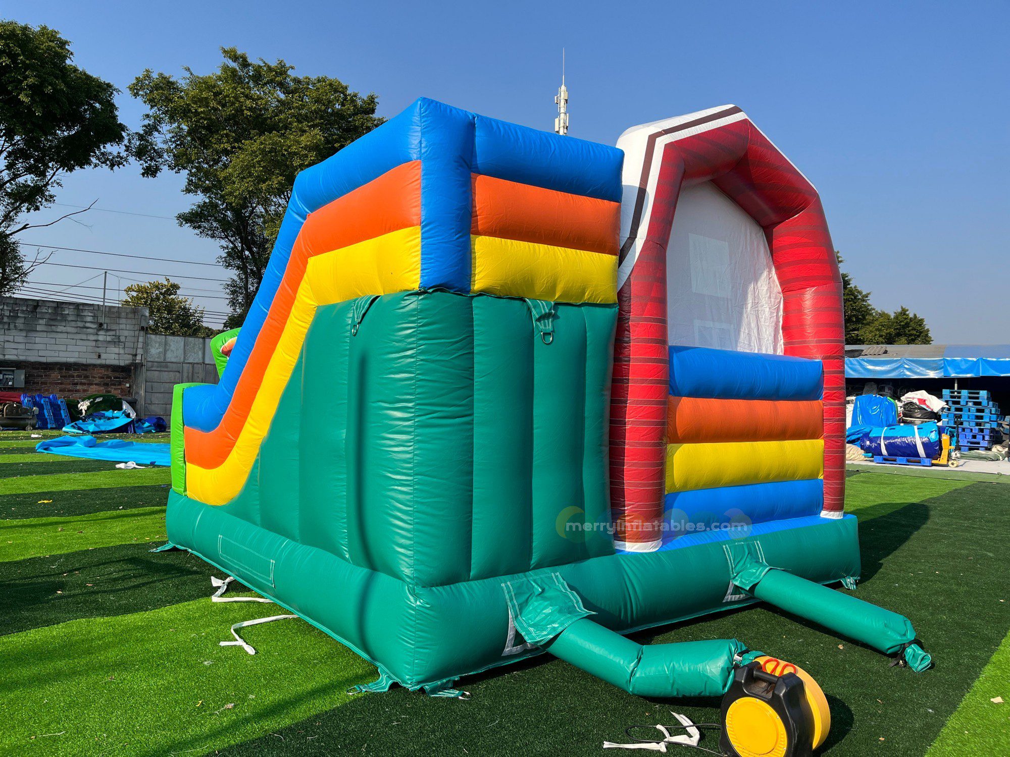 farm bounce house 2