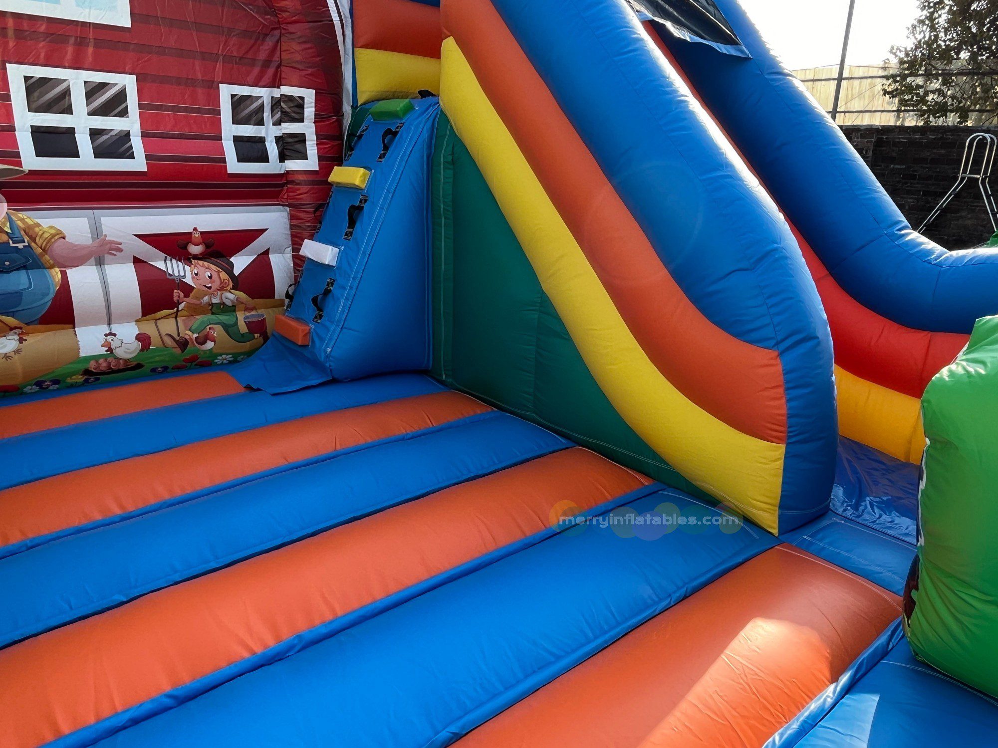 farm bounce house 6